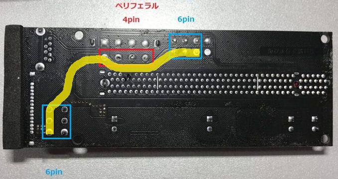 へたれちゃんのFPS上達・配信・マイニング・カメラ講座 | ライザーカードとグラボと電源ケーブル(6pin 8pin)の接続